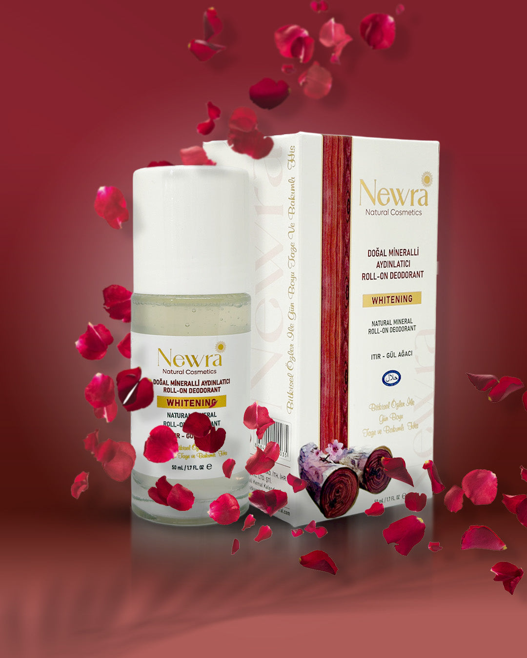 Newra Doğal Mineralli Aydınlatıcı Roll-On Deodorant – Newra Natural