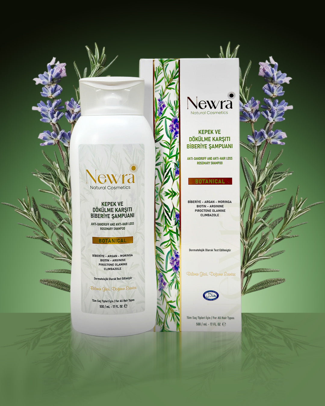 KEPEK VE DÖKÜLME KARŞITI BİBERİYE ŞAMPUANI – Newra Natural